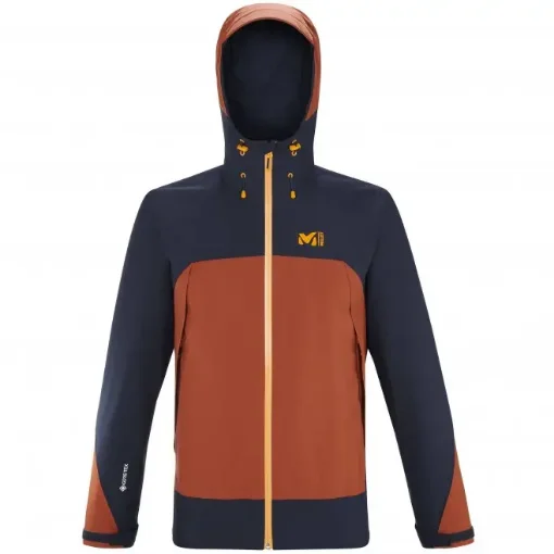 Men's Millet Grands Montets Ii Gtx Jacket Sapphire/Rust Xxxl product image