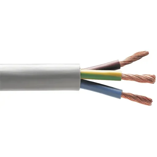 H05 Electric Cable 2 X 2.5mm2 White or Grey product image