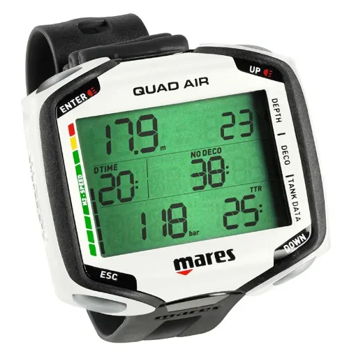 Mares White Quad Air Computer product image