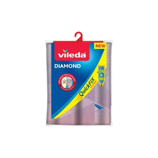 Vileda Diamond Non-Slip Ironing Board Cover - 120x38 Cm product image
