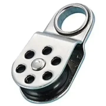 Simple Stainless Steel Pulley - Ree 19 - Wichard Eyelet product image