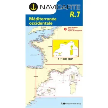 Navicarte Western Mediterranean Map product image