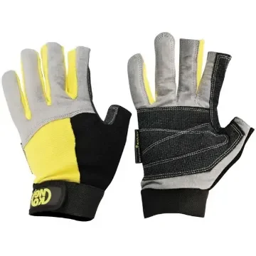 Kong Rappel Gloves - M/9 - Grey-Yellow-Black product image