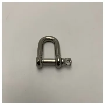 Wide 8mm Stainless Steel D-Shackle for Marine Use – Corrosion Resistant & Durable product image