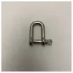 Wide 8mm Stainless Steel D-Shackle for Marine Use – Corrosion Resistant & Durable product image