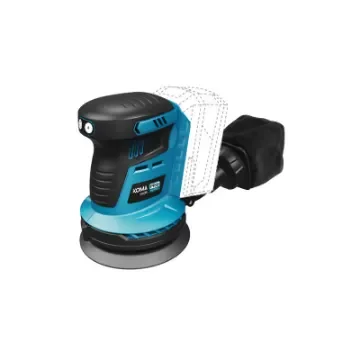 Koma Tools 20V Brushless Orbital Sander - 125mm Disc - Without Battery or Charger product image
