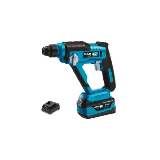 Koma Tools 20V Hammer Drill - 1.3 Joules - 4.0Ah Battery - Charger product image