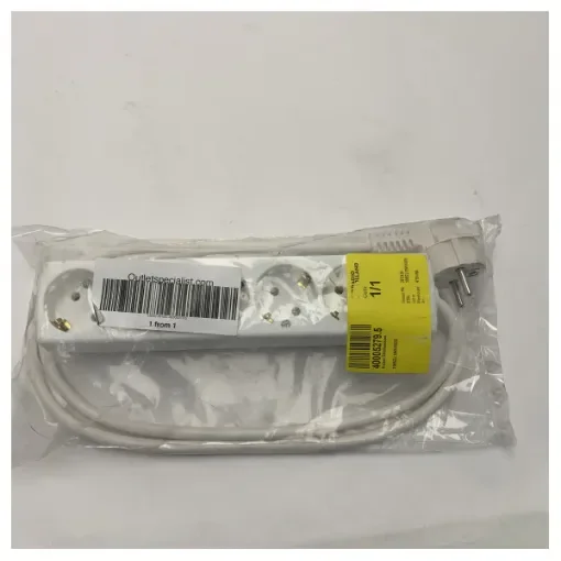 <p>Reliable 3-Way Power Strip with Grounded Plug - 15W - Heavy-Duty Marine Extension Socket</p> product image