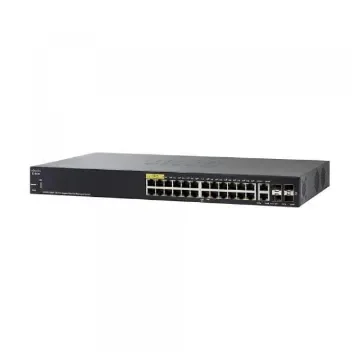 Cisco SG350-28MP-K9-EU 28-Port Gigabit PoE Managed Network Switch for Business and Marine Applications product image