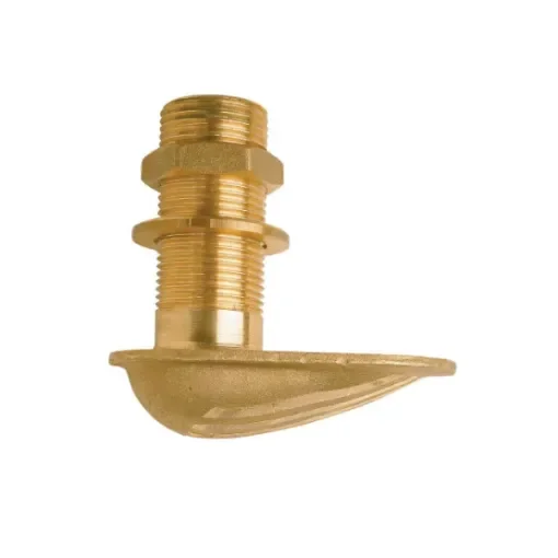 Vetus Brass Boat Water Scoop Strainer 1 1/2 Inch - Marine Through Hull Intake for Boats and Yachts product image