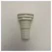 Trudesign 32mm Marine Tru-Hull Skin Fitting White - Durable Plastic Thru-Hull Fitting for Boats & Yachts - 1289E product image