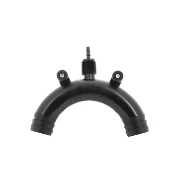 Vetus Marine Air Vent Elbow 38mm x 8mm Plastic - Boat Ventilation Fitting for Optimal Airflow - AIRVH38U product image