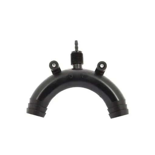 Vetus Marine Air Vent Elbow 38mm x 8mm Plastic - Boat Ventilation Fitting for Optimal Airflow - AIRVH38U product image