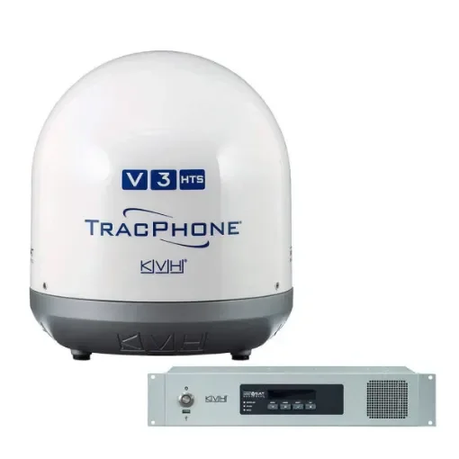 KVH TracPhone V3 Silver VSAT Marine Satellite System for Reliable Ship Communication product image