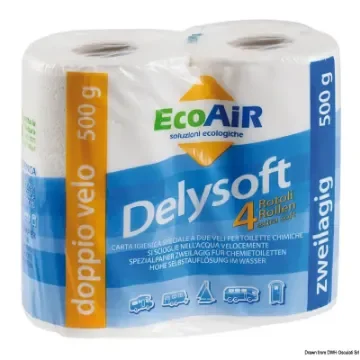 Delysoft Hydrosoluble Toilet Paper 4 Pieces product image