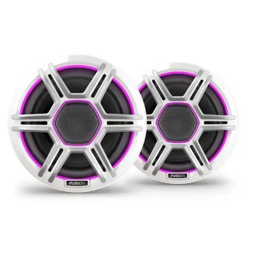 Apollo Sport 520w White Speakers with Fusion Led product image