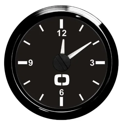 57mm Black Quartz Watch - Osculati product image