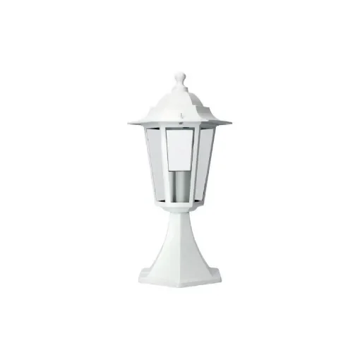 Zurich Outdoor Floor Light in Aluminium and Glass Edm - 60W - E27 - White - Bulb Not Included product image