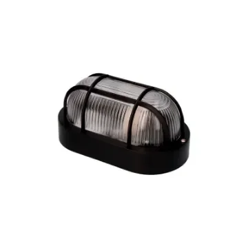 Tarragona Oval Wall Light Edm - 40W - E27 - Black - Bulb Not Included product image