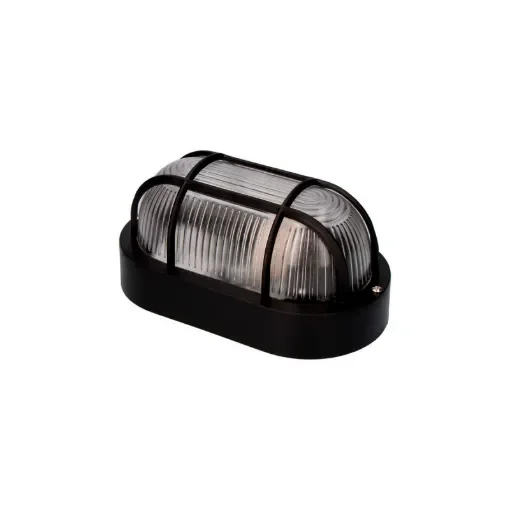 Tarragona Oval Wall Light Edm - 40W - E27 - Black - Bulb Not Included product image