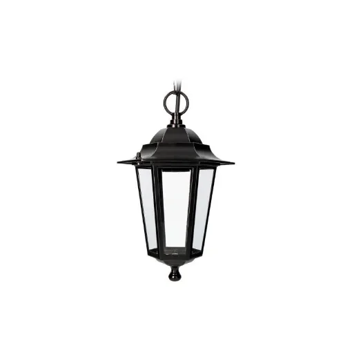 Zurich Outdoor Wall Light in Aluminium and Glass Edm - 60W - E27 - Black - Bulb Not Included product image