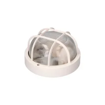 Round Wall Light Model Tarragona Edm - 40W - E27 - White - Bulb Not Included product image