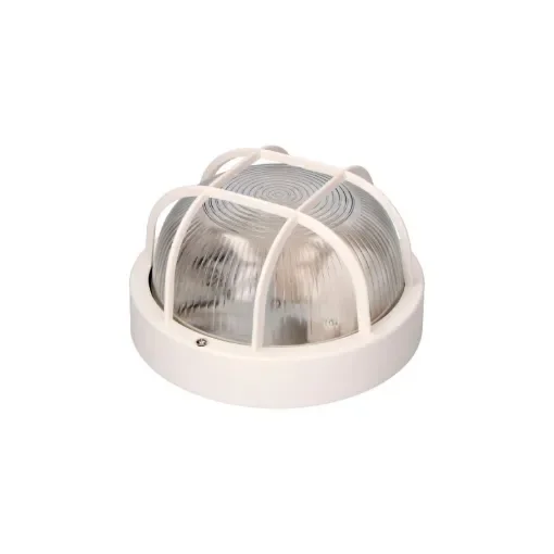 Round Wall Light Model Tarragona Edm - 40W - E27 - White - Bulb Not Included product image