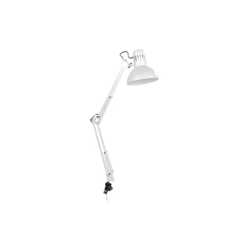 Edm Architect Lamp with Clamp - 60W - E27 - White product image