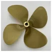 Maucour High-Quality 20.5 x 18 4-Blade RH Marine Propeller Brass 40 mm - HJH205180RH04 product image