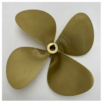 Maucour High-Quality 20.5 x 18 4-Blade RH Marine Propeller Brass 40 mm - HJH205180RH04 product image