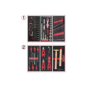 Ks Tools Tool Set - for Trolley - 2 Drawers - 114 Pcs - 714.0114 product image