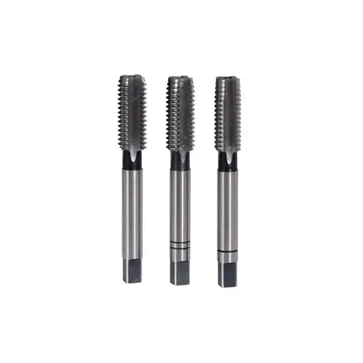 Ks Tools Hss Tapping Set - Roughing-Medium-Finishing - M8 X 1 25 Mm - 3 Pcs - 331.0080 product image