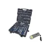 Ks Tools Set - Chrome Plus Socket Set - 216 Pcs - Cob Led Torch - L.84 Mm product image