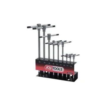Ks Tools T-Handle Key Set - Metal Display - 9 Pcs - 158.5211 product image