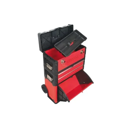 Ks Tools Mobile Tool Trolley in Metal and Pvc - 4 Compartments - 850.0340 product image