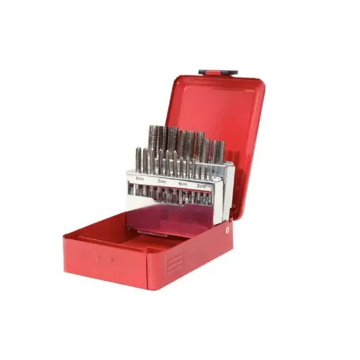 Ks Tools Hss Taps Set - 3 Passes - 21 Pcs - 336.0621 product image