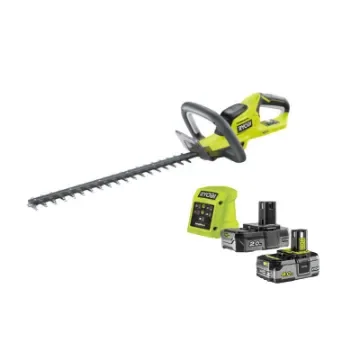 Ryobi 18V One+ Hedge Trimmer Pack - 2 Batteries 4.0Ah and 2.0Ah - 1 Fast Charger product image