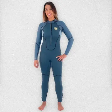 Double Zip 4/3 Mm Women's Long-Côte Wetsuit Watershades Blue Mellow Sea Seaflow product image