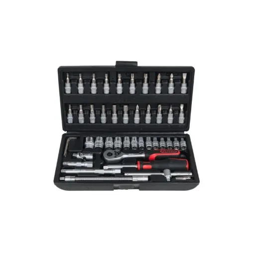 F6 Socket Set Ks Tools 1/4'' - Chromemat - 46 Pcs product image