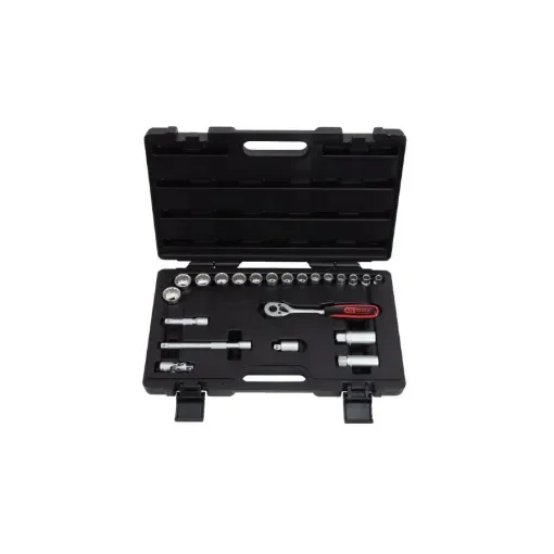 Ultimate Ks Tools 3/8'' 12-Point Socket and Accessory Set 22 Pieces product image