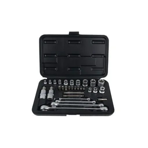 Torx Socket and Screwdriver Bit Set Ks Tools 1/4'' - 5/16'' - 3/8'' - 1/2'' 31 Pieces product image