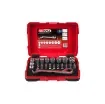 31 Pcs 1/4 Screwdriver Bits and Through Sockets Set From 5 To 14mm Ks Tools product image