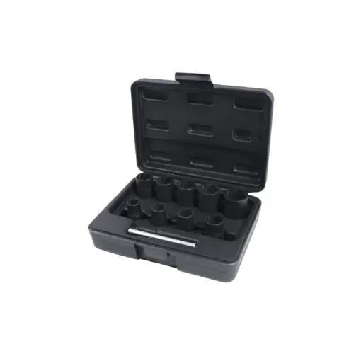 Ks Tools 3/8'' Impact Socket Set for Damaged Nuts 10 To 19 Mm 10 Pcs product image