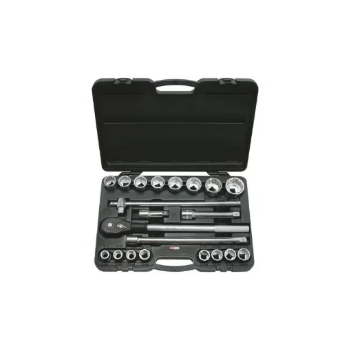 Ks Tools 3/4'' 21-Piece 12-Point Socket Set and Accessories product image
