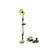 [Never Used] Ryobi 18V One+ Telescopic Powered Brush - 1 X 2.0Ah Battery - 1 Charger R18TPS-120G product image