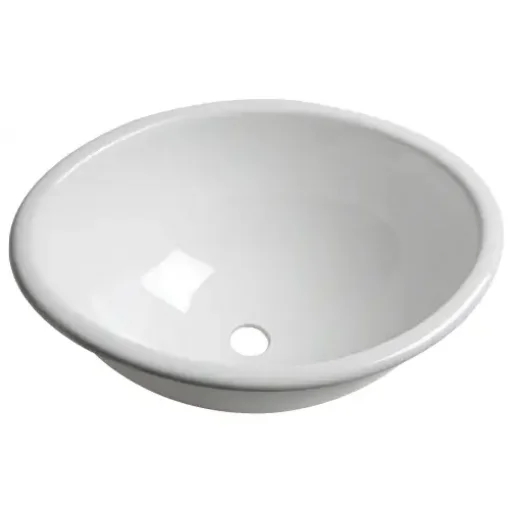 Oval Plexiglass Sink 39X31cm product image