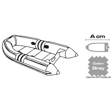 Grey Boat Cover 320/380 Cm 300d product image
