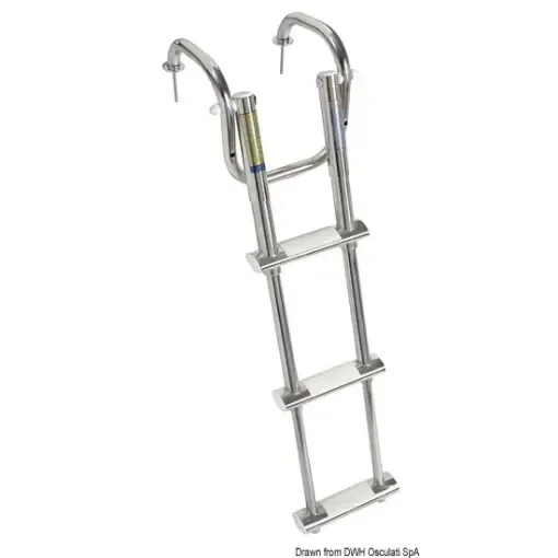 Telescopic Ladder 3 Steps with Handles product image