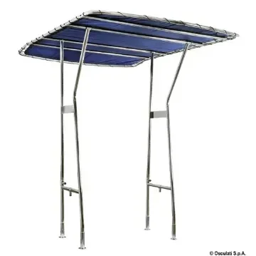 Stainless Steel T-Top with 4 Fishing Rod Holders product image