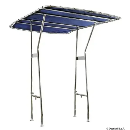 Stainless Steel T-Top with 4 Fishing Rod Holders product image